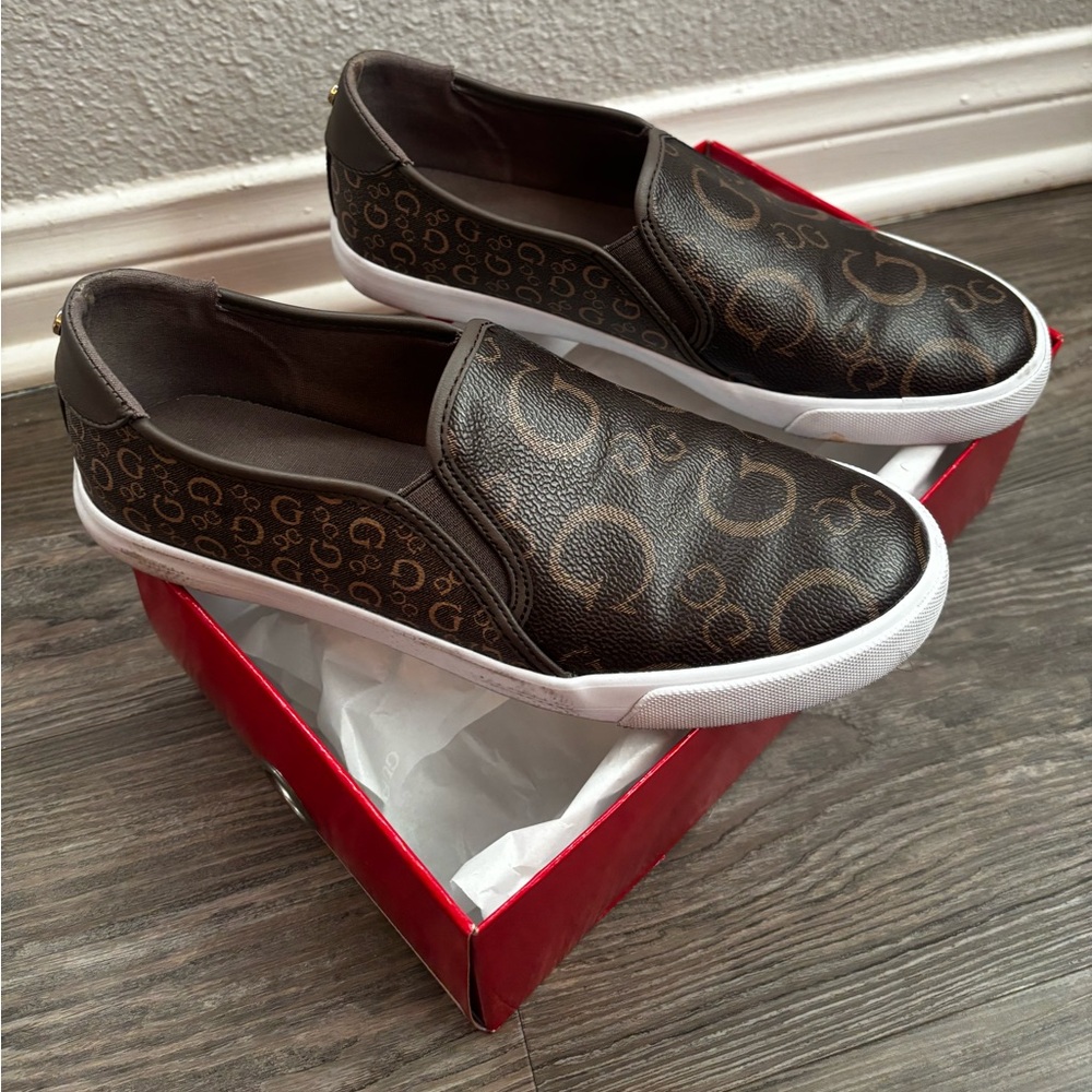 Guess women’s slip on shoes